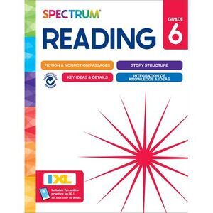 Spectrum Reading Workbook, Grade 6 -- Spectrum